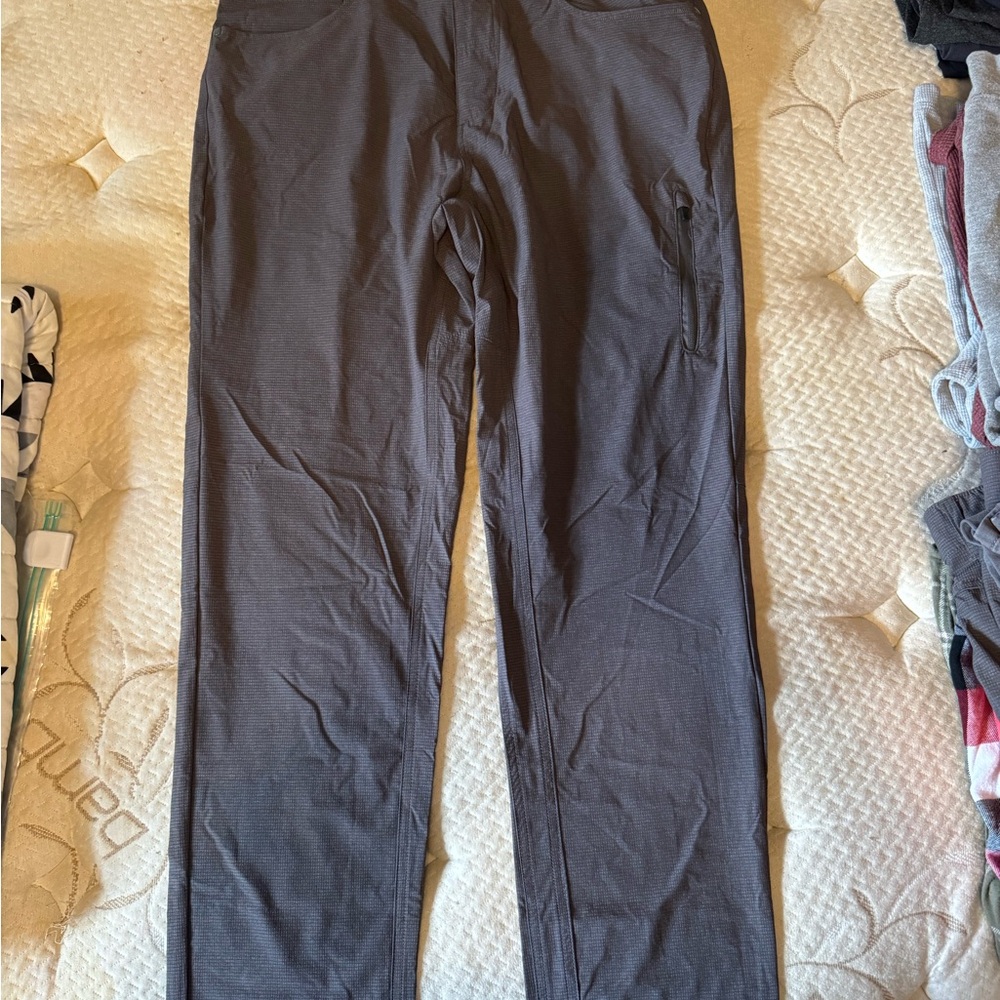 Avalanche Men's Dark Gray Cargo Pants with Zip Pocket